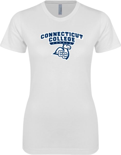 Connecticut College Next Level Womens Boyfriend Tee Primary Mark - ONLINE ONLY