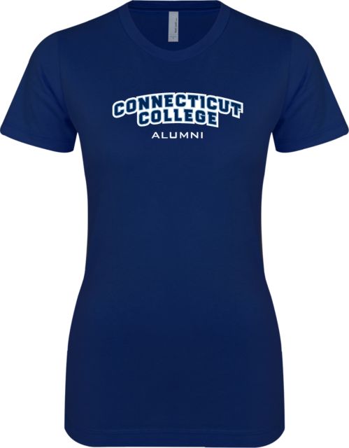 Connecticut College Next Level Ladies SoftStyle Junior Fitted Tee Alumni - ONLINE ONLY