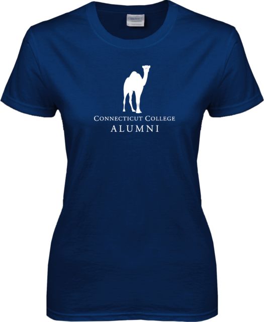 Connecticut College Ladies T Shirt Vintage Camel Alumni - ONLINE ONLY