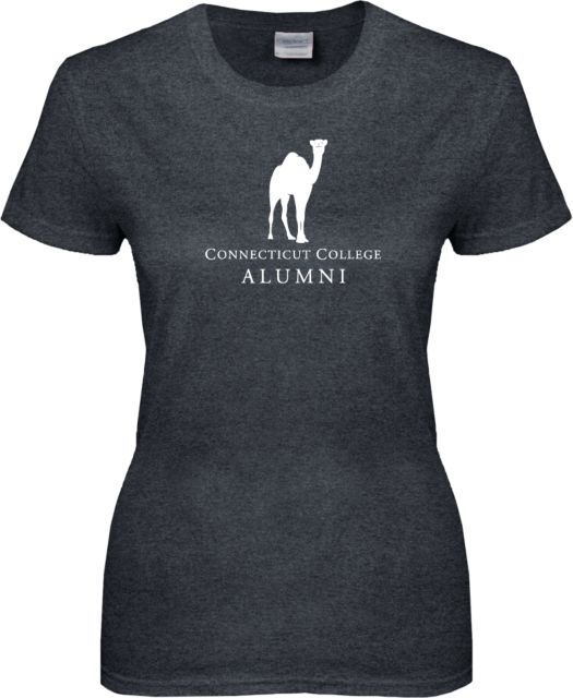 Connecticut College Ladies T Shirt Vintage Camel Alumni - ONLINE ONLY