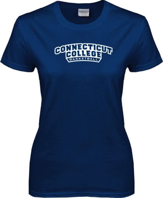 Connecticut College Ladies T Shirt Basketball - ONLINE ONLY