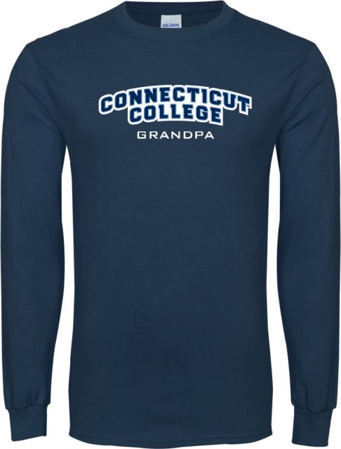 Connecticut College Long Sleeve T Shirt Grandpa - ONLINE ONLY