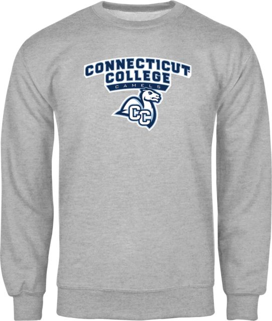 Connecticut College Fleece Crew Primary Mark - ONLINE ONLY