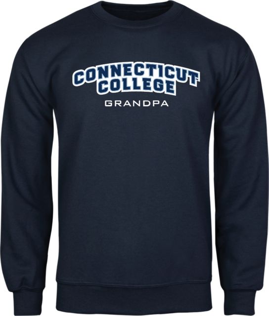 Connecticut College Fleece Crew Grandpa - ONLINE ONLY