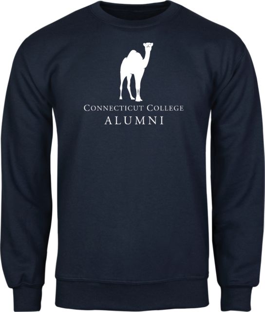 Connecticut College Fleece Crew Vintage Camel Alumni - ONLINE ONLY