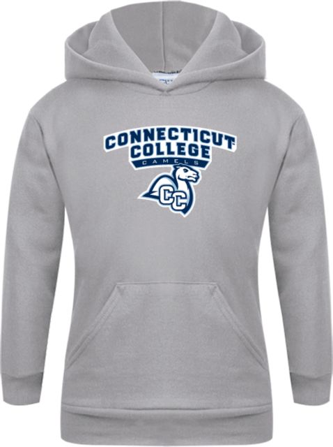 Connecticut College Youth Fleece Hood Primary Mark - ONLINE ONLY