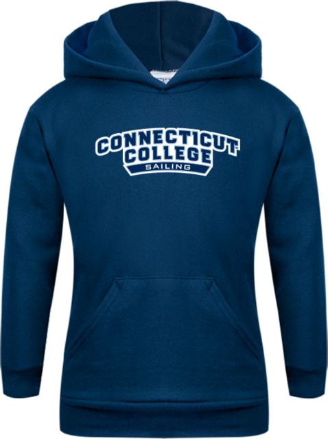 Connecticut College Youth Fleece Hoodie Sailing - ONLINE ONLY