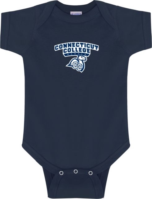 Connecticut College Infant Bodysuit Primary Mark - ONLINE ONLY