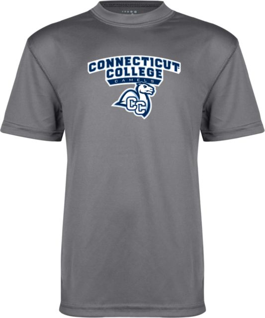 Connecticut College Youth Performance Tee Primary Mark - ONLINE ONLY