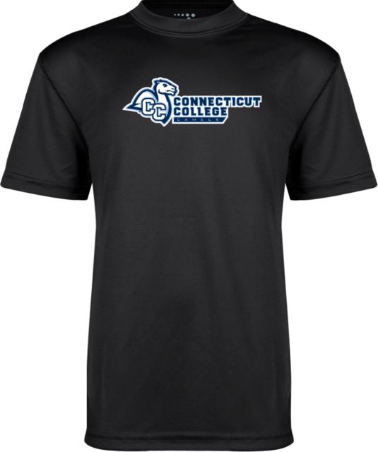 Connecticut College Youth Performance Tee Primary Mark Flat - ONLINE ONLY