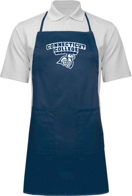 Connecticut College Full Length Apron Primary Mark - ONLINE ONLY