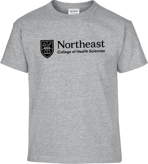 NE College of Health Youth T Shirt Northeast College Primary Logo - ONLINE ONLY