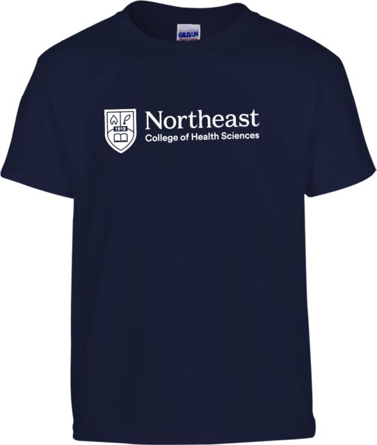 NE College of Health Youth T Shirt Northeast College Primary Logo - ONLINE ONLY