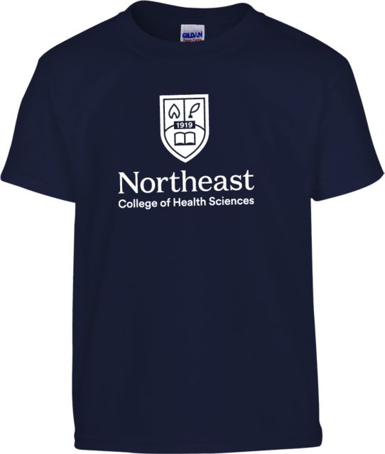 NE College of Health Youth T Shirt Northeast College Stacked - ONLINE ONLY