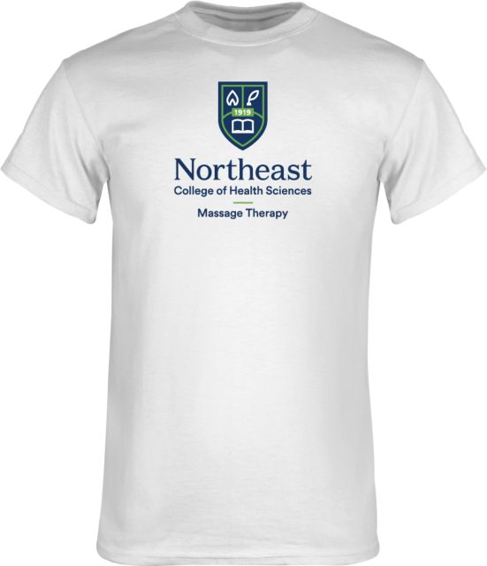 NE College of Health T Shirt Northeast College Massage Therapy Stacked - ONLINE ONLY