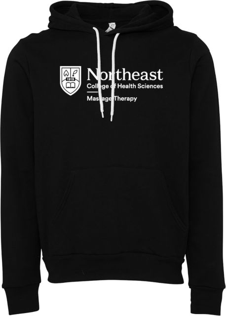 NE College of Health Bella + Canvas Fleece Hood Northeast College Massage Therapy - ONLINE ONLY