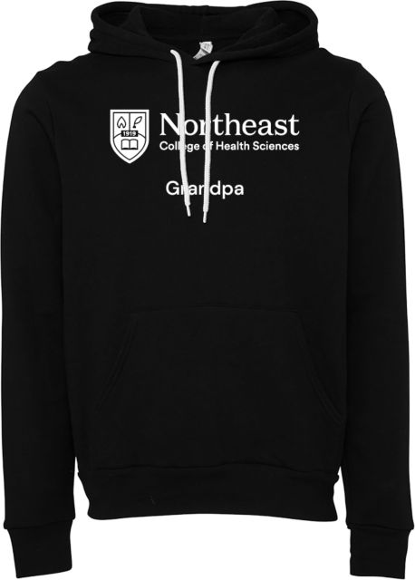 NE College of Health Bella + Canvas Fleece Hood Northeast College Grandpa - ONLINE ONLY