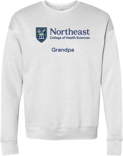 NE College of Health Bella + Canvas Fleece Crew Northeast College Grandpa - ONLINE ONLY