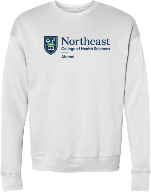 NE College of Health Bella + Canvas Fleece Crew Northeast College Alumni - ONLINE ONLY