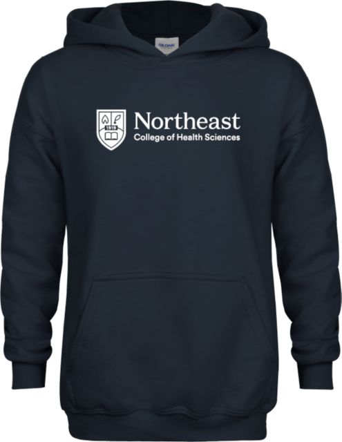 NE College of Health Youth Fleece Hoodie Northeast College Primary Logo - ONLINE ONLY
