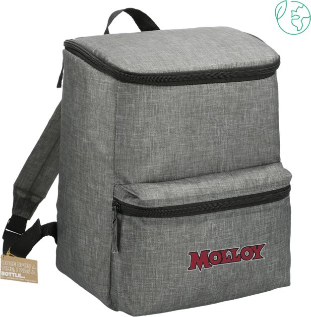 Molloy University Excursion Recycled 20 Can Backpack Cooler Molloy Wordmark - ONLINE ONLY
