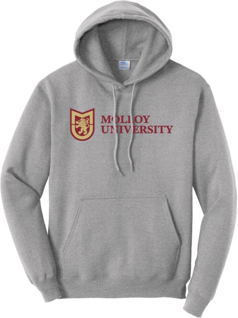 Molloy University Tall Fleece Hoodie Molloy University Primary Mark - ONLINE ONLY