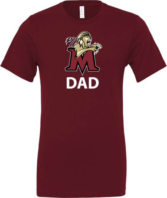 Molloy University Bella + Canvas Jersey Cotton T Shirt Dad - ONLINE ONLY