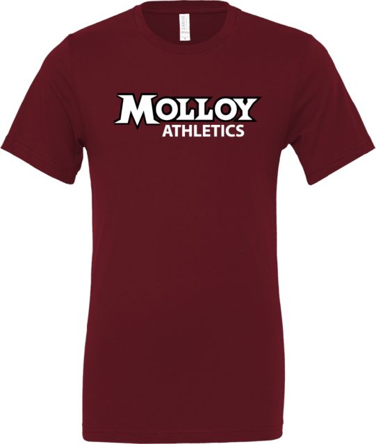 Molloy University Bella + Canvas Jersey Cotton T Shirt Wordmark Athletics - ONLINE ONLY