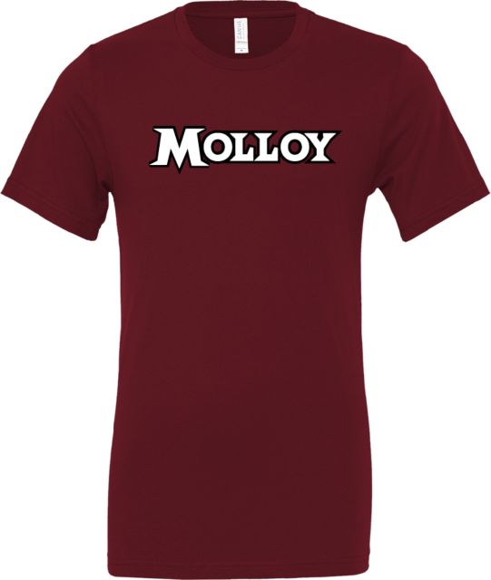 Molloy University Bella + Canvas Jersey Cotton T Shirt Molloy Wordmark - ONLINE ONLY