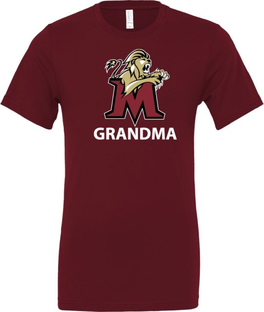 Molloy University Bella + Canvas Jersey Cotton T Shirt Grandma - ONLINE ONLY