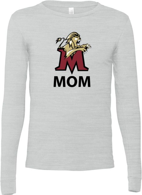 Molloy University Bella + Canvas Jersey Cotton Long Sleeve T Shirt Mom - ONLINE ONLY