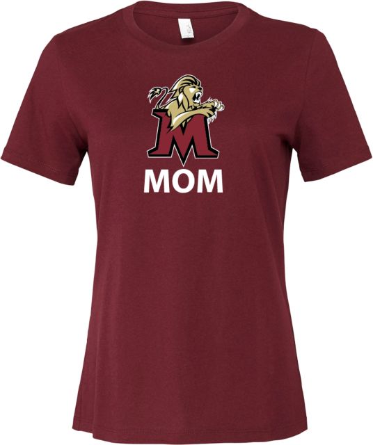 Molloy University Bella + Canvas Womens Relaxed Cotton T Shirt Mom - ONLINE ONLY