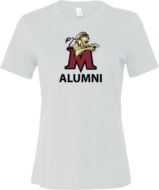 Molloy University Bella + Canvas Womens Relaxed Cotton T Shirt Alumni - ONLINE ONLY