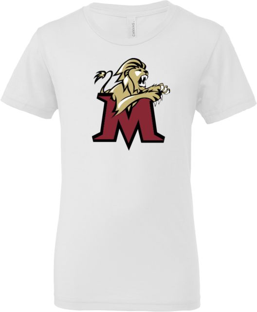 Molloy University Bella + Canvas Youth Jersey T Shirt Lion with M - ONLINE ONLY