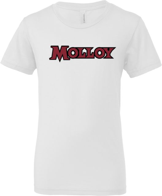 Molloy University Bella + Canvas Youth Jersey T Shirt Molloy Wordmark - ONLINE ONLY