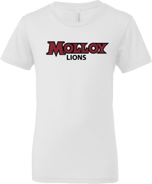 Molloy University Bella + Canvas Youth Jersey T Shirt Wordmark Lions - ONLINE ONLY