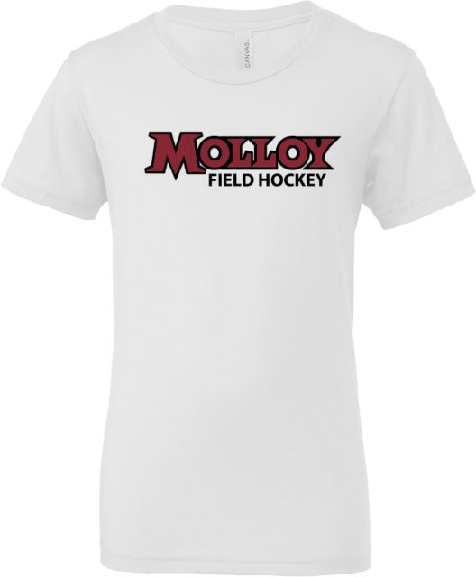 Molloy University Bella + Canvas Youth Jersey T Shirt Wordmark Field Hockey - ONLINE ONLY