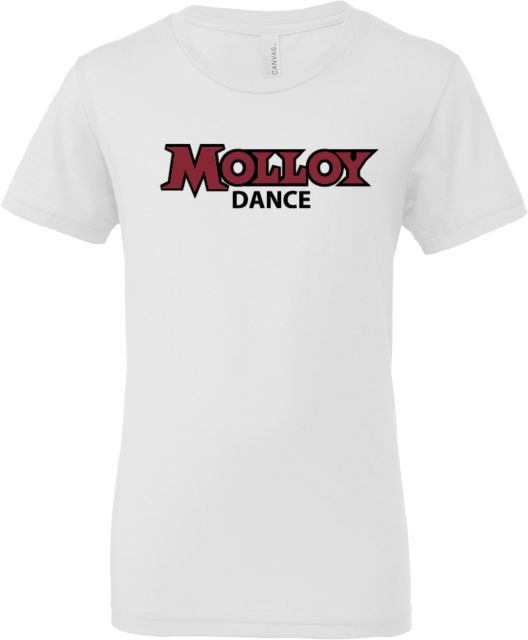 Molloy University Bella + Canvas Youth Jersey T Shirt Wordmark Dance - ONLINE ONLY