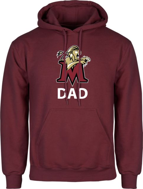 Molloy University Fleece Hoodie Dad - ONLINE ONLY