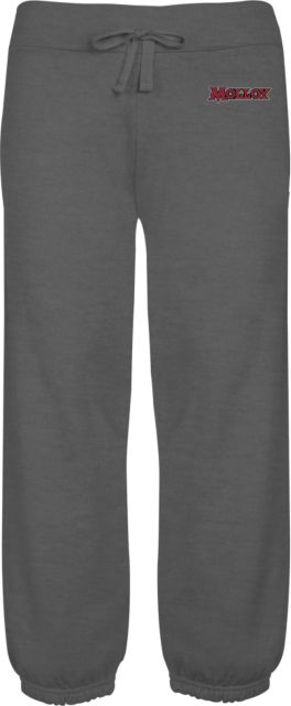 Molloy University ENZA Womens Banded Fleece Capri Molloy Wordmark - ONLINE ONLY