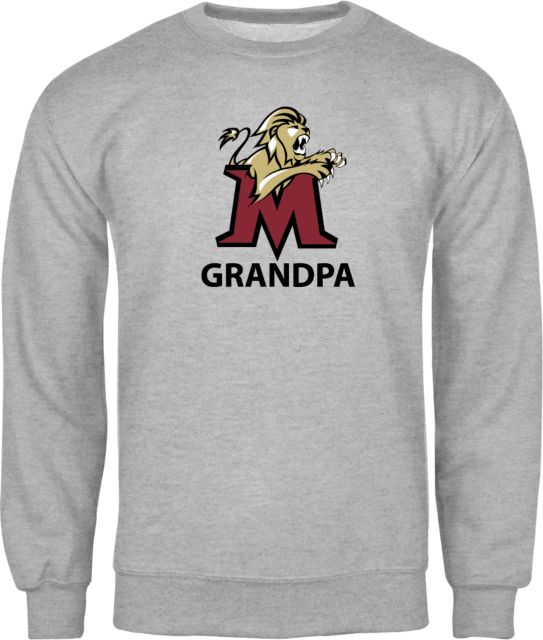 Molloy University Fleece Crew Grandpa - ONLINE ONLY