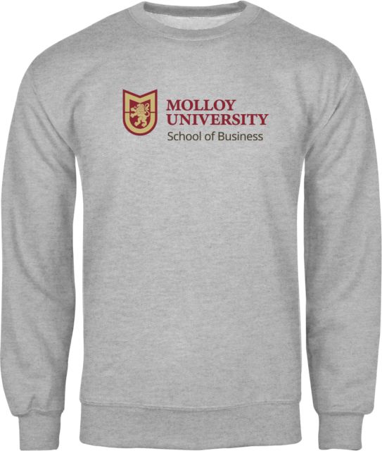 Molloy University Fleece Crew Molloy Unviersity School of Business - ONLINE ONLY