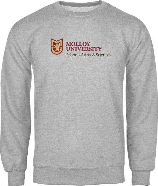 Molloy University Fleece Crew Molloy Unviersity School of Arts and Sciences - ONLINE ONLY