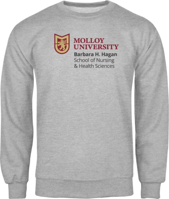 Molloy University Fleece Crew Molloy Unviersity School of Nursing - ONLINE ONLY
