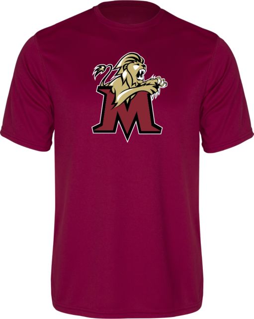 Molloy University Performance Tee Lion with M - ONLINE ONLY