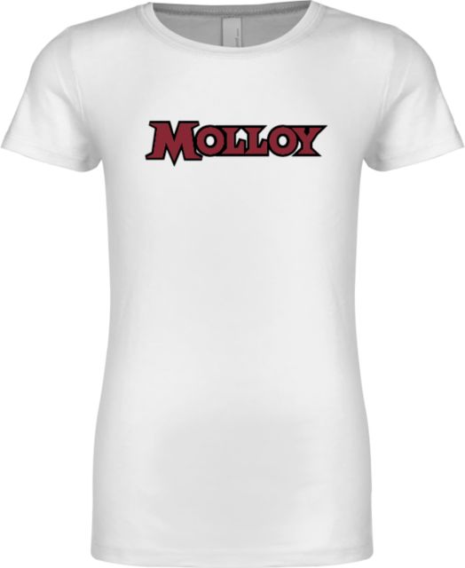 Molloy University Next Level Girls Fashion Fit T Shirt Molloy Wordmark - ONLINE ONLY