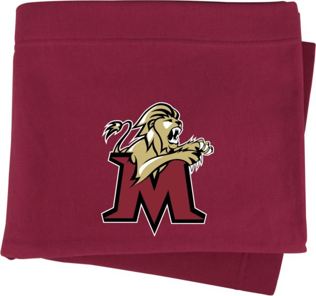 Molloy University Sweatshirt Blanket Lion with M - ONLINE ONLY