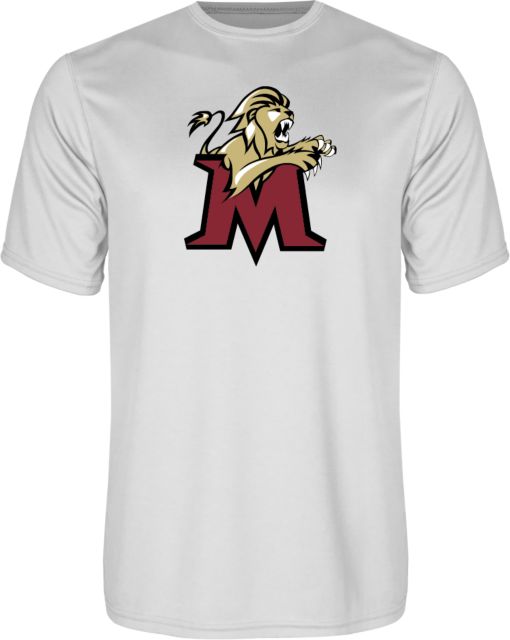 Molloy University Performance Tee Lion with M - ONLINE ONLY
