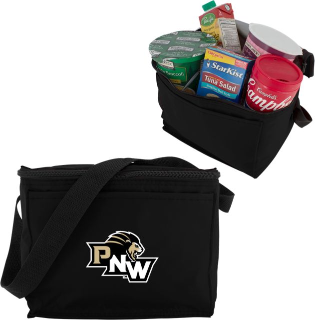 Purdue Northwest Six Pack Cooler PNW Mascot Head - ONLINE ONLY