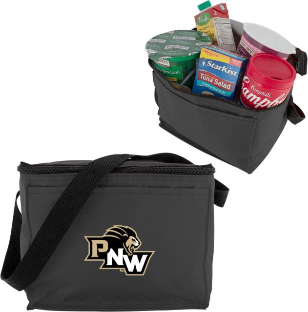 Purdue Northwest Six Pack Cooler PNW Mascot Head - ONLINE ONLY